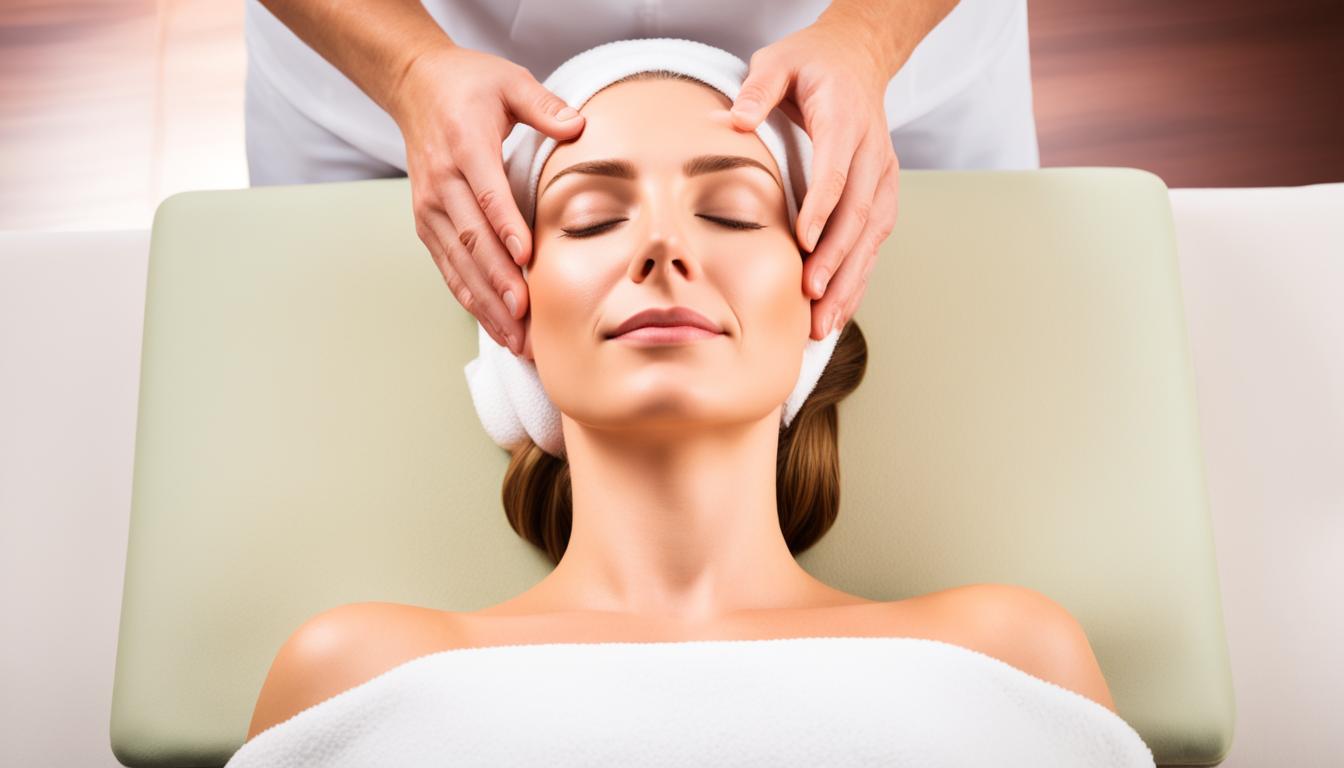 facial massage for relaxation