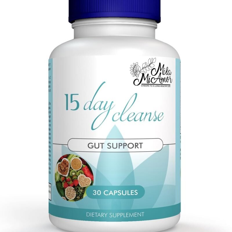 Feel Lighter & More Confident in 15 Days – Milamiamor Gut & Colon Cleanse for Digestive Comfort & Energy