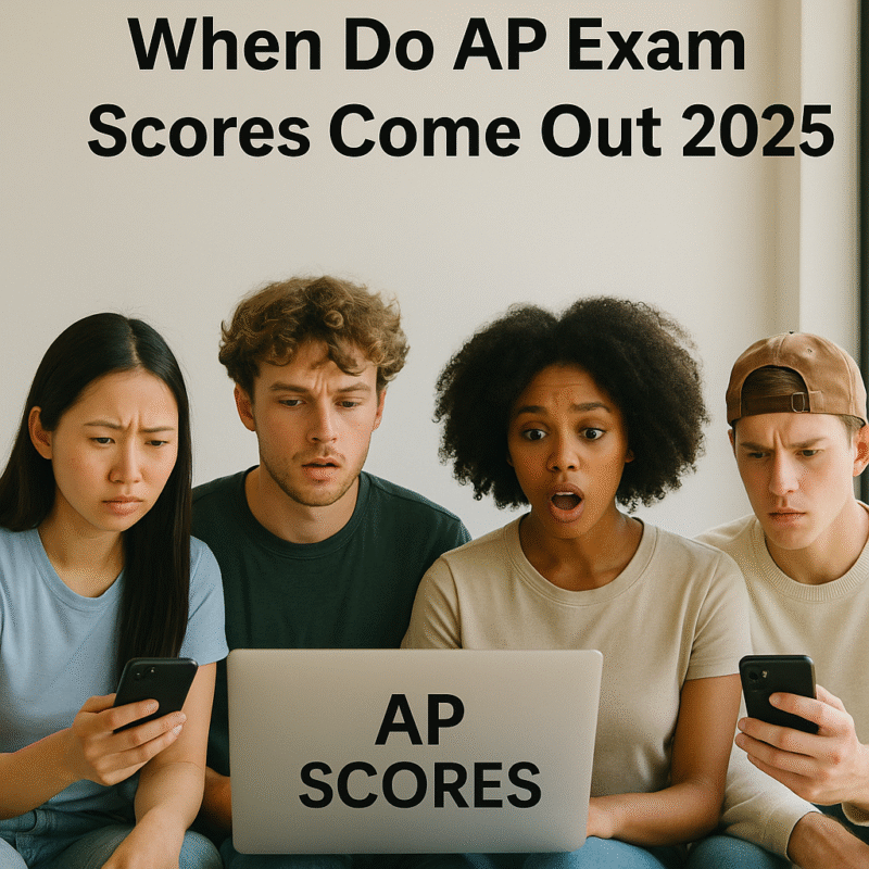 When Do AP Exam Scores Come Out 2025